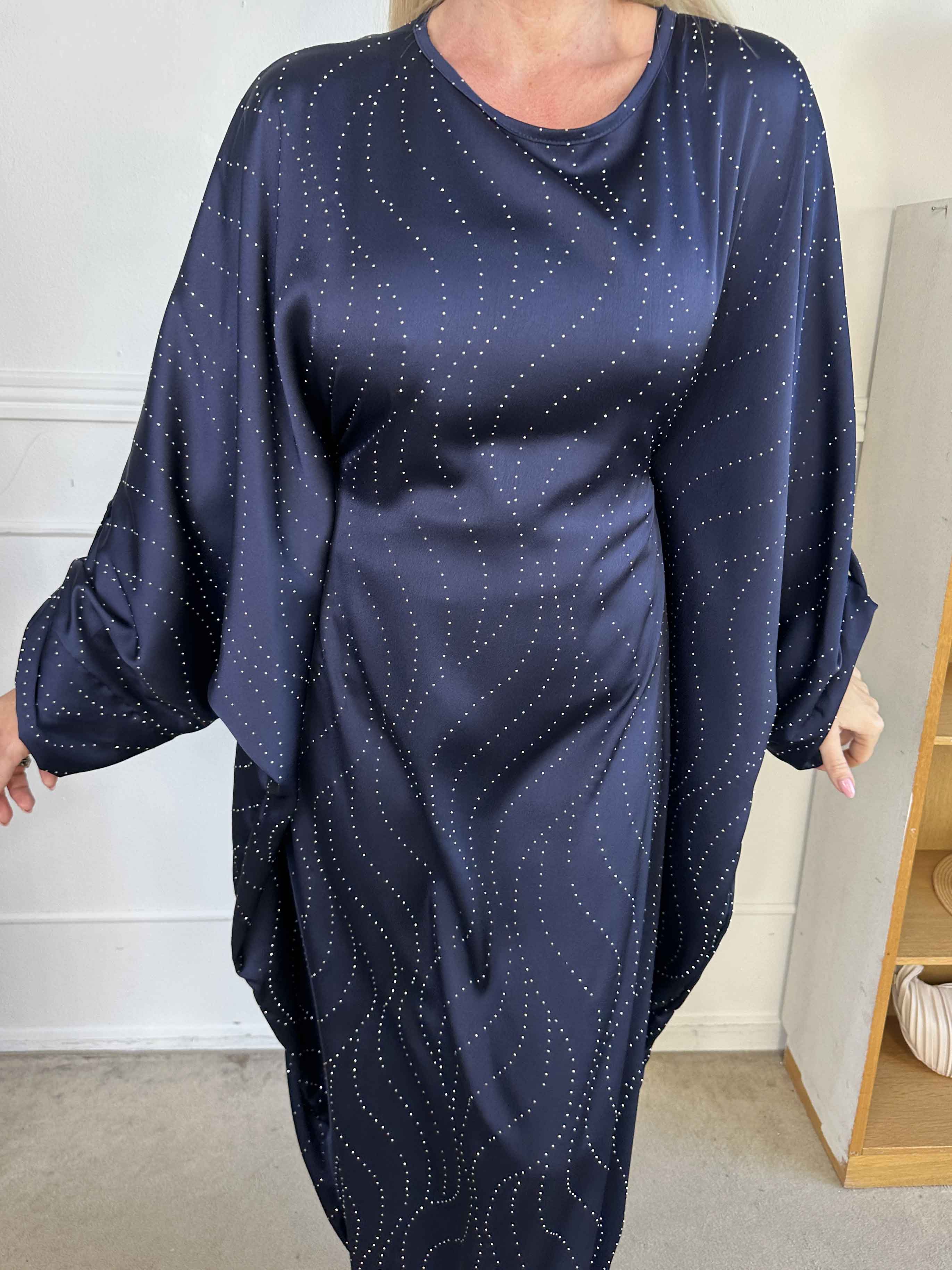 Winnie - Lang elegant tunikakjole med similisten
